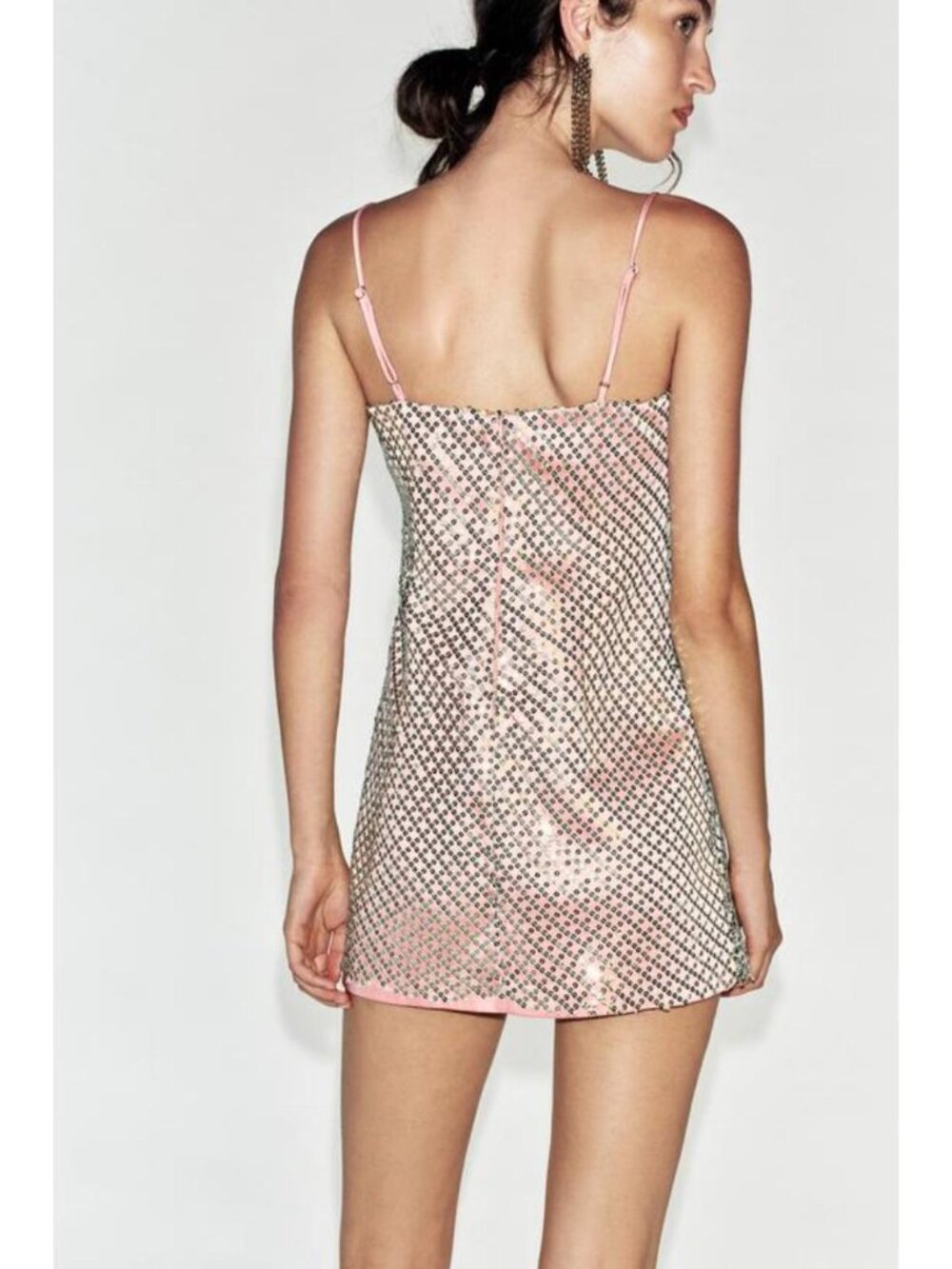 ZARA SEQUIN MINI DRESS 8585/961/620